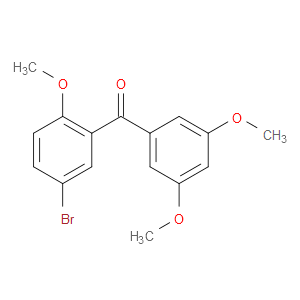 (5-BROMO-2-METHOXYPHENYL)(3,5-DIMETHOXYPHENYL)METHANONE