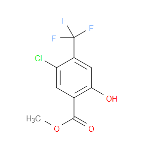 METHYL 5-CHLORO-2-HYDROXY-4-(TRIFLUOROMETHYL)BENZOATE - Click Image to Close