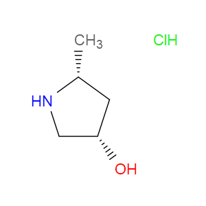(3S,5R)-5-METHYLPYRROLIDIN-3-OL HYDROCHLORIDE