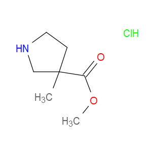 METHYL 3-METHYLPYRROLIDINE-3-CARBOXYLATE HYDROCHLORIDE - Click Image to Close