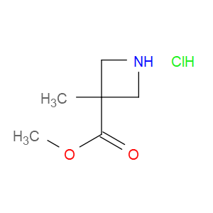 METHYL 3-METHYLAZETIDINE-3-CARBOXYLATE HYDROCHLORIDE - Click Image to Close