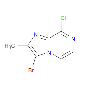 3-BROMO-8-CHLORO-2-METHYLIMIDAZO[1,2-A]PYRAZINE