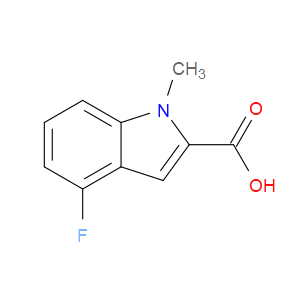 4-FLUORO-1-METHYL-1H-INDOLE-2-CARBOXYLIC ACID