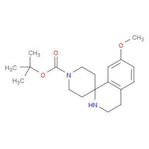 TERT-BUTYL 7-METHOXY-3,4-DIHYDRO-2H-SPIRO[ISOQUINOLINE-1,4'-PIPERIDINE]-1'-CARBOXYLATE