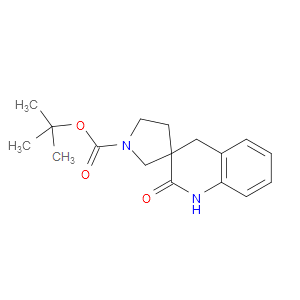 TERT-BUTYL 2'-OXO-2',4'-DIHYDRO-1'H-SPIRO[PYRROLIDINE-3,3'-QUINOLINE]-1-CARBOXYLATE