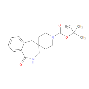 TERT-BUTYL 1-OXO-1,2,3,5-TETRAHYDROSPIRO[BENZO[C]AZEPINE-4,4'-PIPERIDINE]-1'-CARBOXYLATE - Click Image to Close