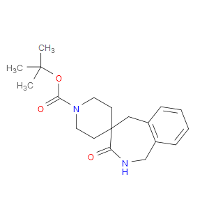 TERT-BUTYL 3-OXO-1,2,3,5-TETRAHYDROSPIRO[BENZO[C]AZEPINE-4,4'-PIPERIDINE]-1'-CARBOXYLATE