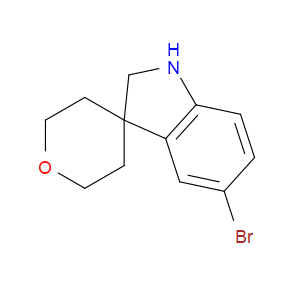 5-BROMO-2',3',5',6'-TETRAHYDROSPIRO[INDOLINE-3,4'-PYRAN] - Click Image to Close