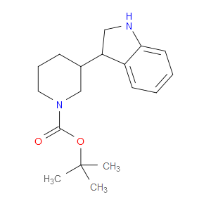 TERT-BUTYL 3-(INDOLIN-3-YL)PIPERIDINE-1-CARBOXYLATE - Click Image to Close