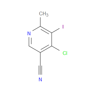 4-CHLORO-5-IODO-6-METHYLNICOTINONITRILE