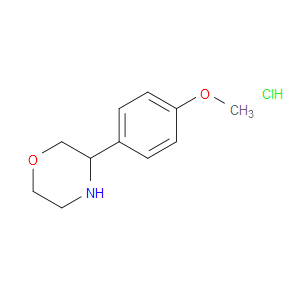 3-(4-METHOXYPHENYL)MORPHOLINE HYDROCHLORIDE - Click Image to Close
