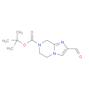 2-FORMYL-5,6-DIHYDRO-8H-IMIDAZO[1,2-A]PYRAZINE-7-CARBOXYLIC ACID TERT-BUTYL ESTER - Click Image to Close