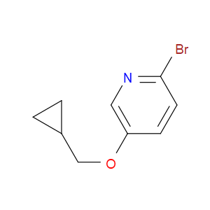 2-BROMO-5-(CYCLOPROPYLMETHOXY)PYRIDINE - Click Image to Close