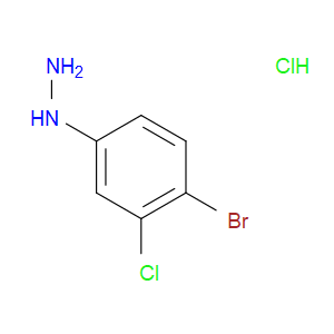 (4-BROMO-3-CHLOROPHENYL)HYDRAZINE HYDROCHLORIDE - Click Image to Close
