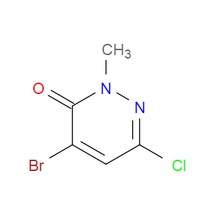 4-BROMO-6-CHLORO-2-METHYLPYRIDAZIN-3(2H)-ONE