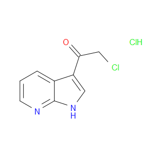 2-CHLORO-1-(1H-PYRROLO[2,3-B]PYRIDIN-3-YL)ETHANONE HYDROCHLORIDE