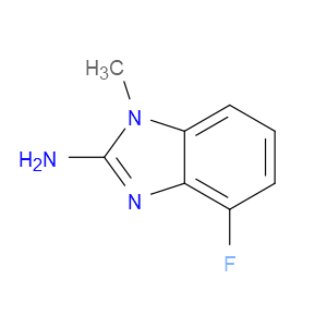 4-FLUORO-1-METHYL-1H-1,3-BENZODIAZOL-2-AMINE - Click Image to Close