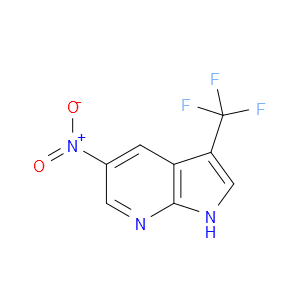 5-NITRO-3-(TRIFLUOROMETHYL)-1H-PYRROLO[2,3-B]PYRIDINE