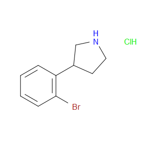 3-(2-BROMOPHENYL)PYRROLIDINE HYDROCHLORIDE