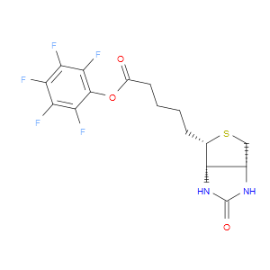 PERFLUOROPHENYL 5-((3AS,4S,6AR)-2-OXOHEXAHYDRO-1H-THIENO[3,4-D]IMIDAZOL-4-YL)PENTANOATE - Click Image to Close