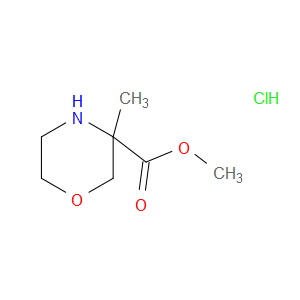 METHYL 3-METHYLMORPHOLINE-3-CARBOXYLATE HYDROCHLORIDE - Click Image to Close