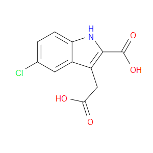 3-(CARBOXYMETHYL)-5-CHLORO-1H-INDOLE-2-CARBOXYLIC ACID