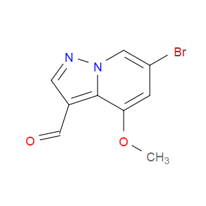 6-BROMO-4-METHOXYPYRAZOLO[1,5-A]PYRIDINE-3-CARBALDEHYDE - Click Image to Close