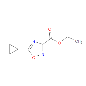 ETHYL 5-CYCLOPROPYL-1,2,4-OXADIAZOLE-3-CARBOXYLATE - Click Image to Close