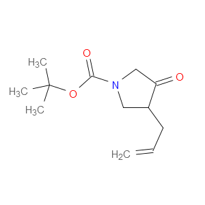TERT-BUTYL 3-ALLYL-4-OXOPYRROLIDINE-1-CARBOXYLATE