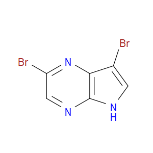 2,7-DIBROMO-5H-PYRROLO[2,3-B]PYRAZINE