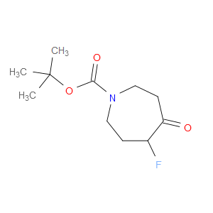 TERT-BUTYL 4-FLUORO-5-OXOAZEPANE-1-CARBOXYLATE