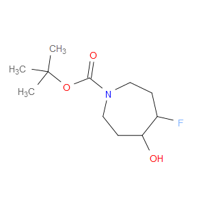 4-FLUORO-5-HYDROXY-AZEPANE-1-CARBOXYLIC ACID TERT-BUTYL ESTER