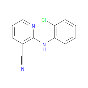 2-((2-CHLOROPHENYL)AMINO)NICOTINONITRILE