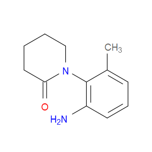 1-(2-AMINO-6-METHYLPHENYL)PIPERIDIN-2-ONE