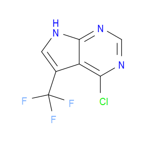 4-CHLORO-5-(TRIFLUOROMETHYL)-7H-PYRROLO[2,3-D]PYRIMIDINE