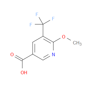 6-METHOXY-5-(TRIFLUOROMETHYL)NICOTINIC ACID - Click Image to Close