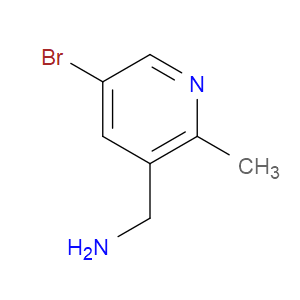 3-(AMINOMETHYL)-5-BROMO-2-METHYLPYRIDINE