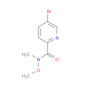 5-BROMO-N-METHOXY-N-METHYLPICOLINAMIDE - Click Image to Close