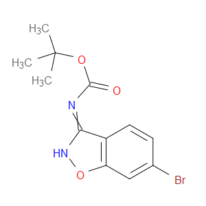 TERT-BUTYL 6-BROMOBENZO[D]ISOXAZOL-3-YLCARBAMATE