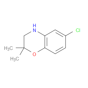 6-CHLORO-2,2-DIMETHYL-3,4-DIHYDRO-2H-BENZO[B][1,4]OXAZINE