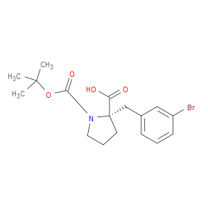 BOC-(S)-ALPHA-(3-BROMO-BENZYL)-PROLINE