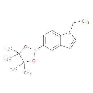 1-ETHYL-5-(4,4,5,5-TETRAMETHYL-1,3,2-DIOXABOROLAN-2-YL)-1H-INDOLE