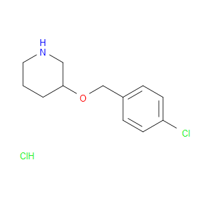 3-((4-CHLOROBENZYL)OXY)PIPERIDINE HYDROCHLORIDE - Click Image to Close