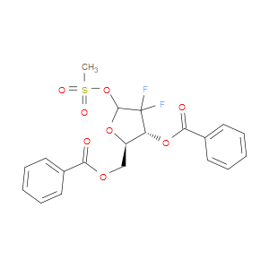 2-DEOXY-2,2-DIFLUORO-D-ERYTHRO-PENTOFURANOSE-3,5-DIBENZOATE-1-METHANESULFONATE