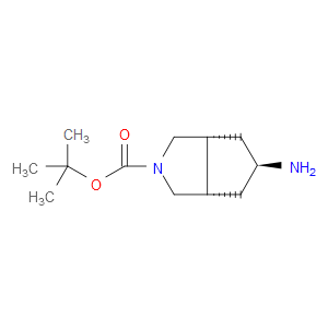 (3AR,5S,6AS)-TERT-BUTYL 5-AMINOHEXAHYDROCYCLOPENTA[C]PYRROLE-2(1H)-CARBOXYLATE