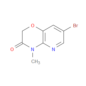 7-BROMO-4-METHYL-4H-PYRIDO[3,2-B][1,4]OXAZIN-3-ONE - Click Image to Close