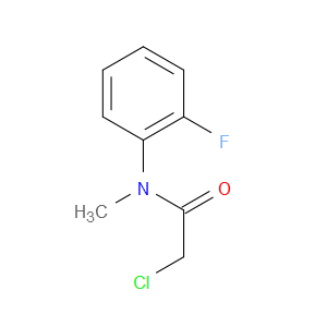 2-CHLORO-N-(2-FLUOROPHENYL)-N-METHYLACETAMIDE