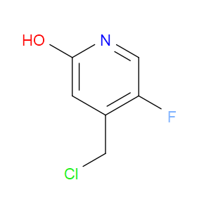 4-(CHLOROMETHYL)-5-FLUOROPYRIDIN-2-OL