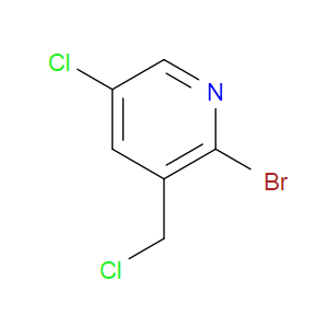2-BROMO-5-CHLORO-3-(CHLOROMETHYL)PYRIDINE