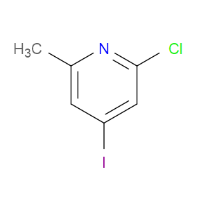 2-CHLORO-4-IODO-6-METHYLPYRIDINE